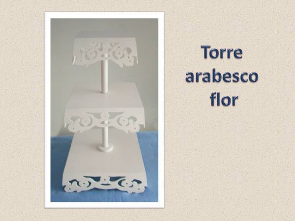 Torre arabesco flor