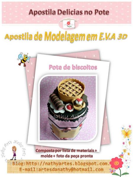 Apostila delicias no pote